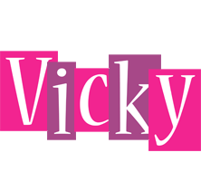 Vicky whine logo
