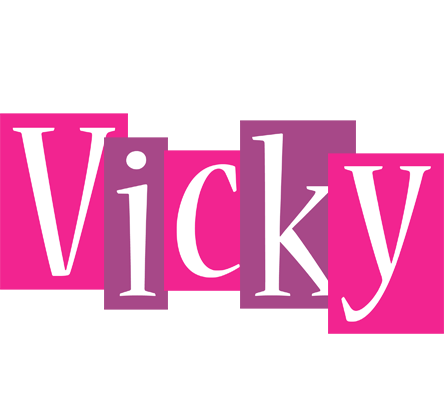 Vicky whine logo
