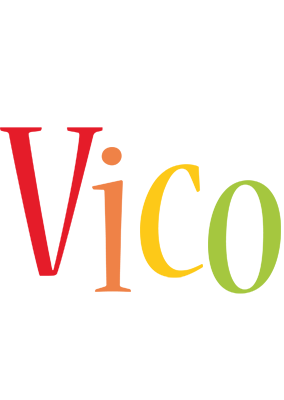Vico birthday logo