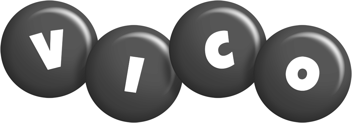 Vico candy-black logo