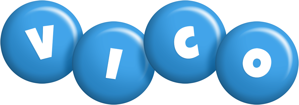 Vico candy-blue logo