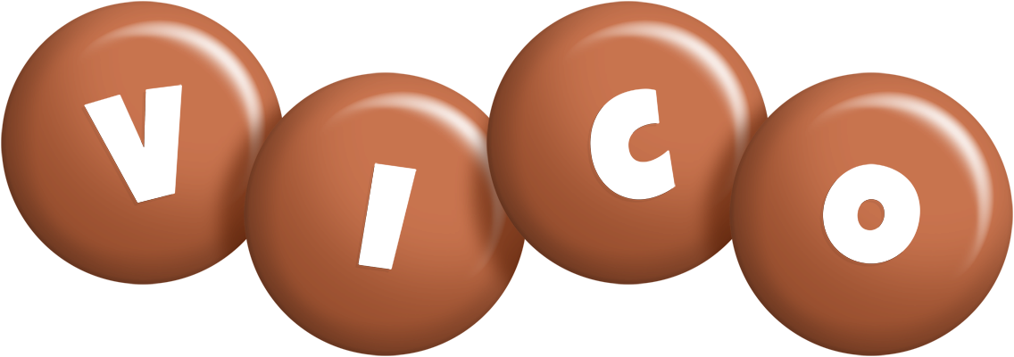 Vico candy-brown logo