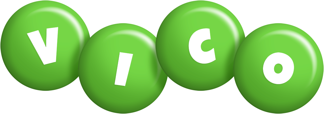 Vico candy-green logo