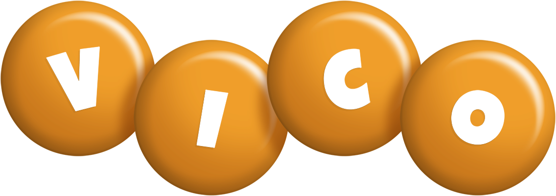 Vico candy-orange logo