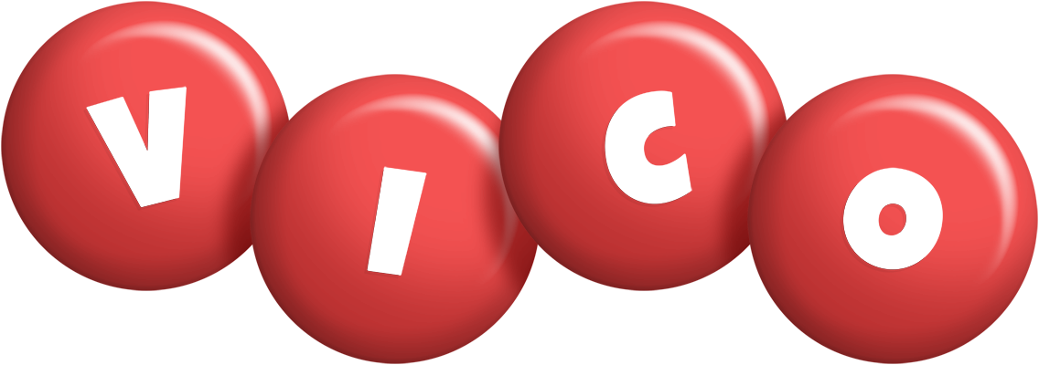 Vico candy-red logo