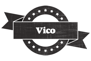 Vico grunge logo