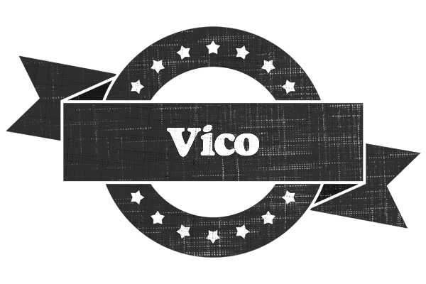 Vico grunge logo