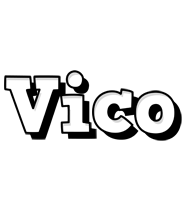 Vico snowing logo