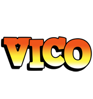 Vico sunset logo