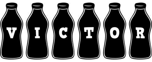 Victor bottle logo