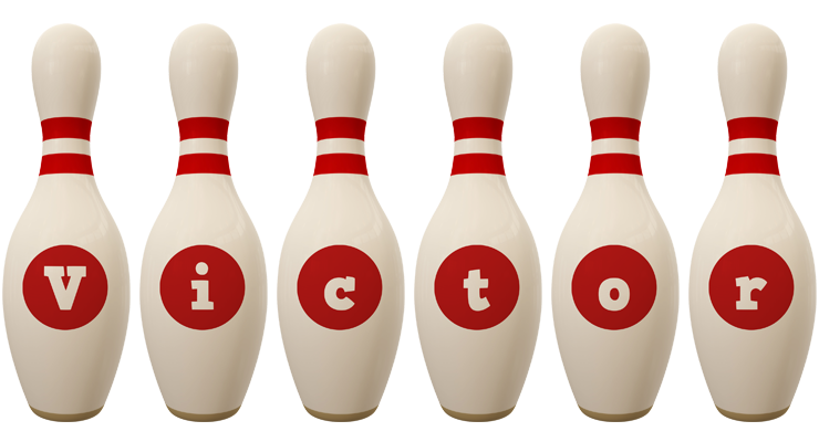 Victor bowling-pin logo