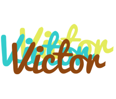 Victor cupcake logo