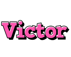 Victor girlish logo