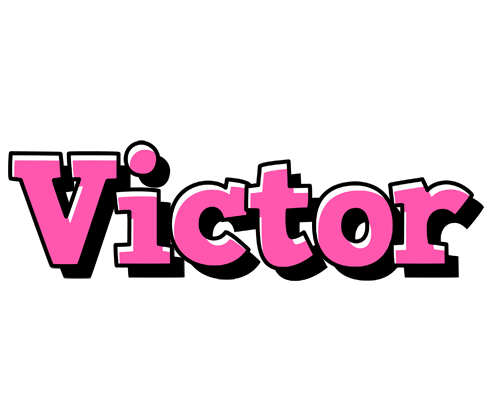 Victor girlish logo