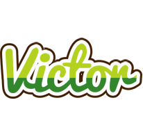 Victor golfing logo