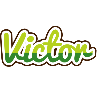 Victor golfing logo
