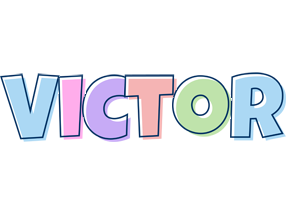 Victor pastel logo