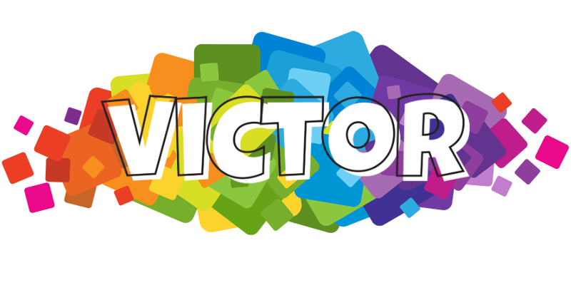 Victor pixels logo