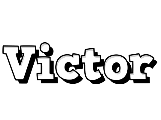 Victor snowing logo