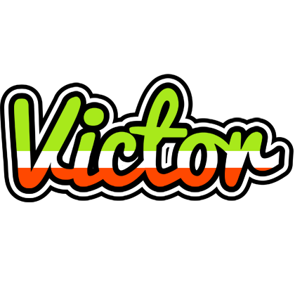 Victor superfun logo