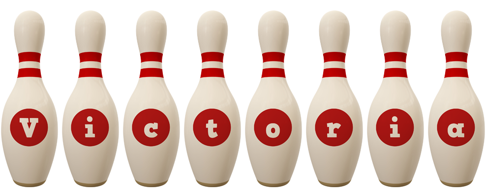 Victoria bowling-pin logo