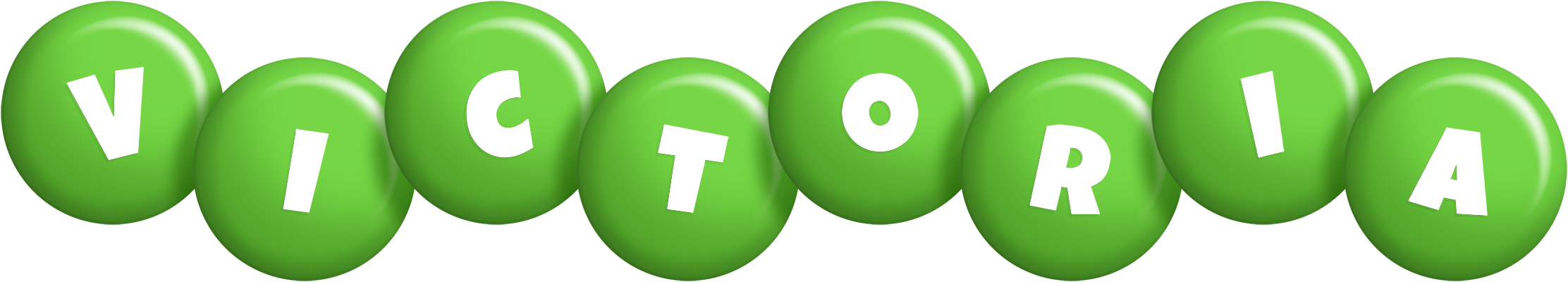 Victoria candy-green logo