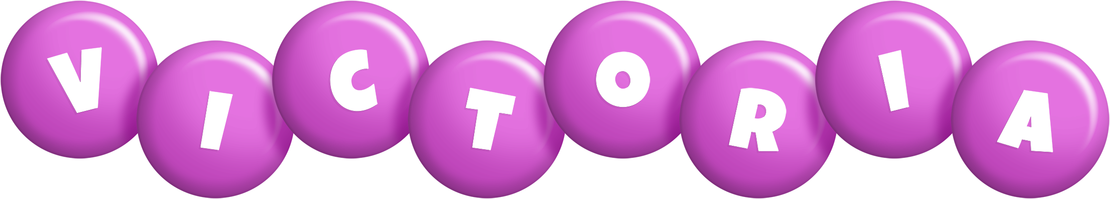 Victoria candy-purple logo