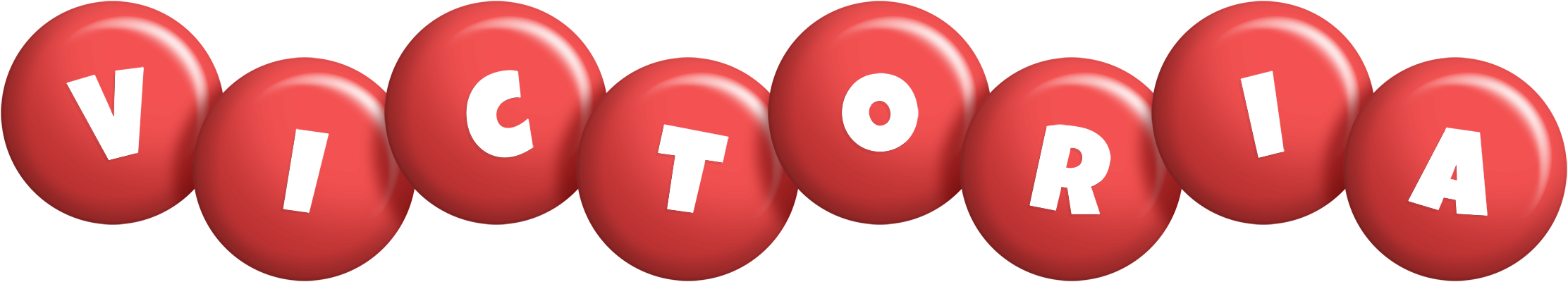 Victoria candy-red logo