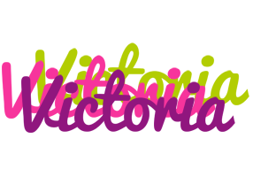 Victoria flowers logo