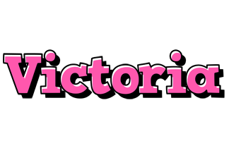 Victoria girlish logo