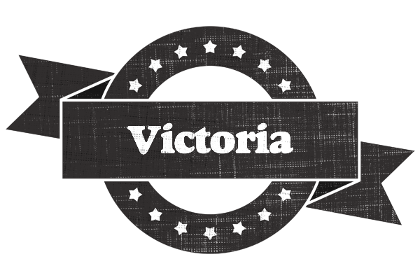 Victoria grunge logo