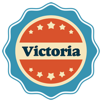 Victoria labels logo