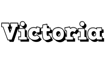 Victoria snowing logo