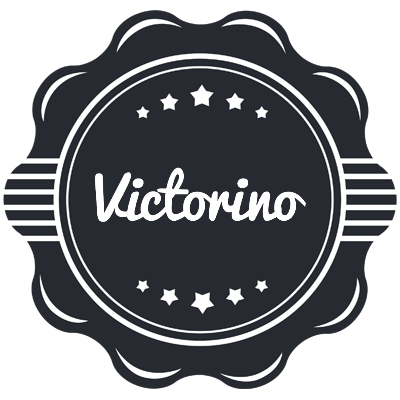 Victorino badge logo