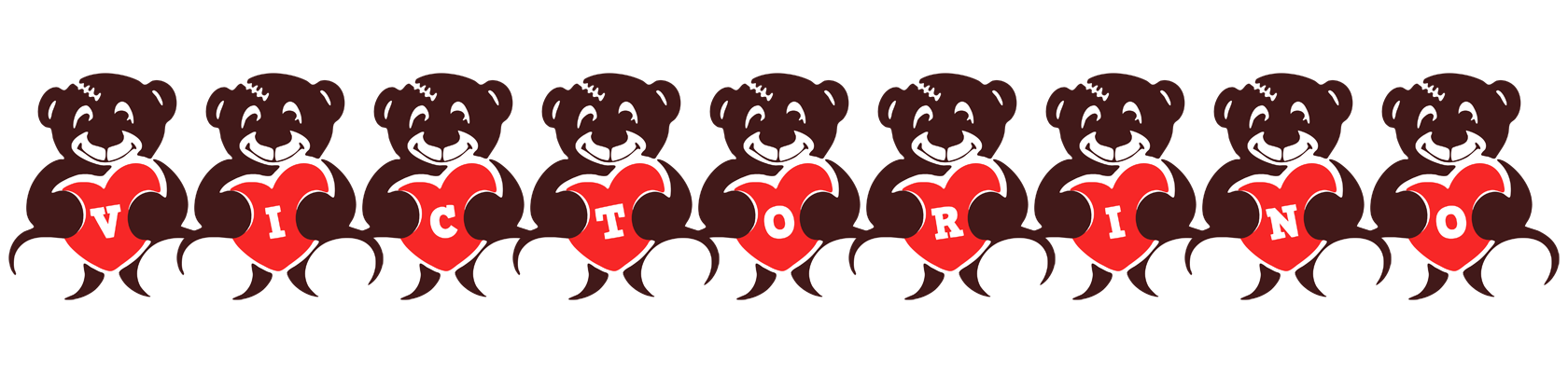 Victorino bear logo