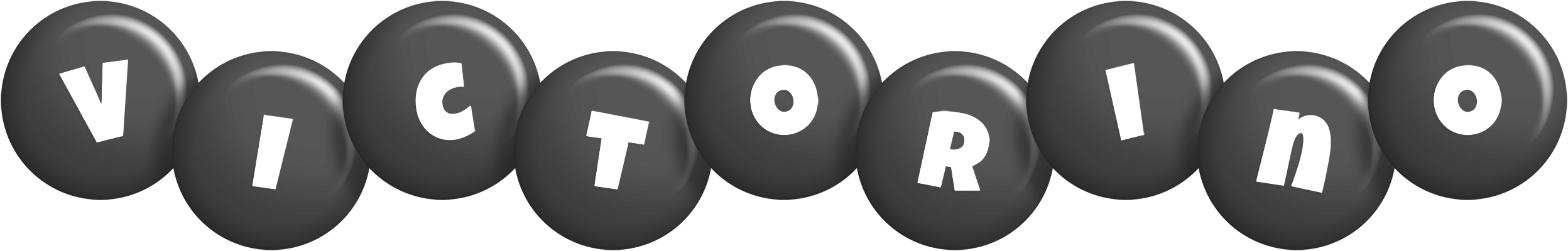 Victorino candy-black logo
