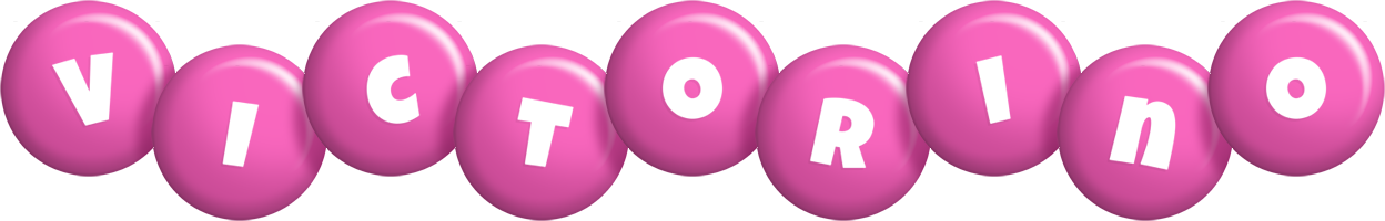 Victorino candy-pink logo