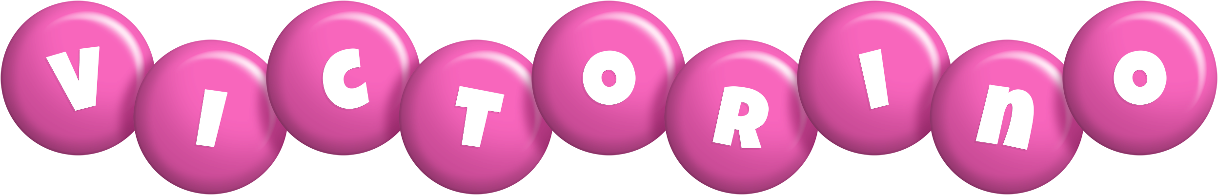 Victorino candy-pink logo