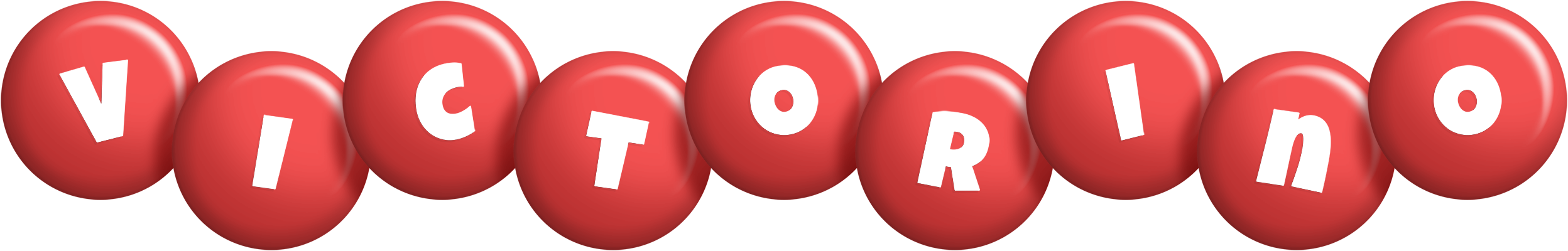 Victorino candy-red logo