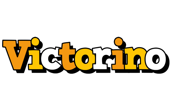 Victorino cartoon logo