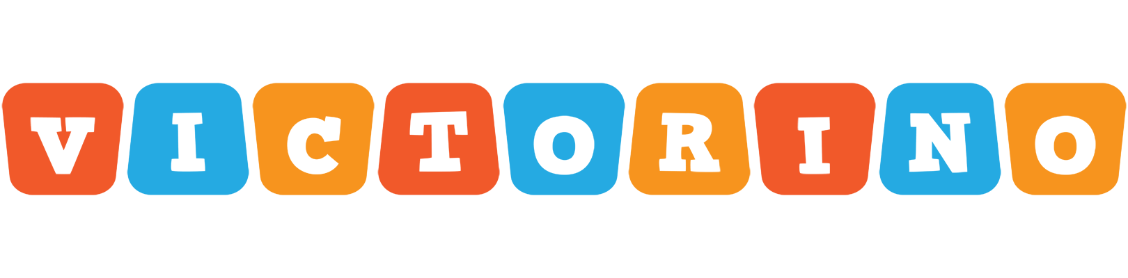 Victorino comics logo