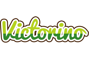 Victorino golfing logo