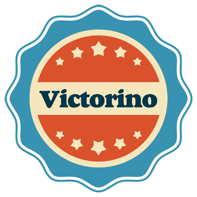 Victorino labels logo