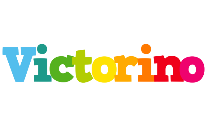 Victorino rainbows logo
