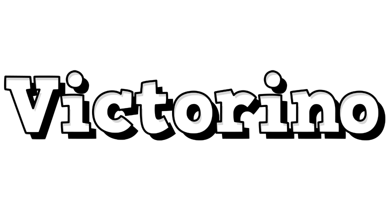 Victorino snowing logo