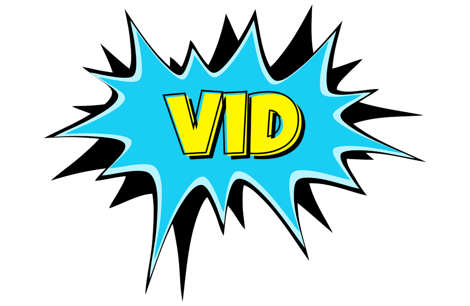 Vid amazing logo