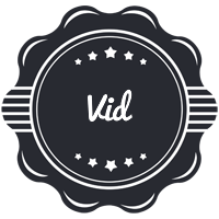 Vid badge logo