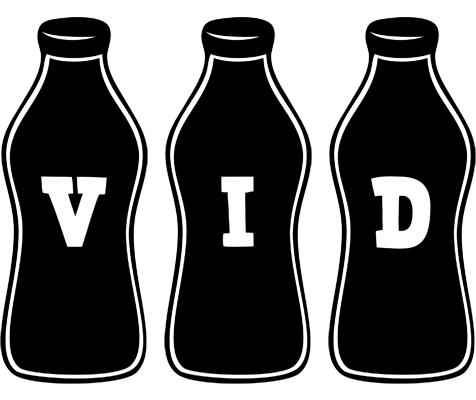 Vid bottle logo