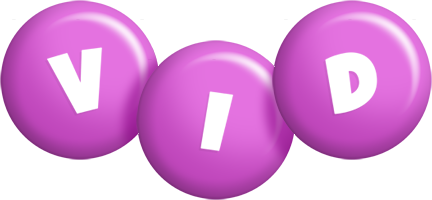 Vid candy-purple logo