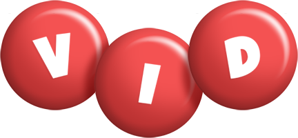 Vid candy-red logo